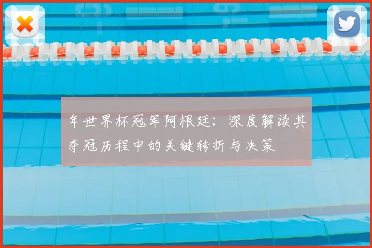 年世界杯冠军阿根廷：深度解读其夺冠历程中的关键转折与决策
